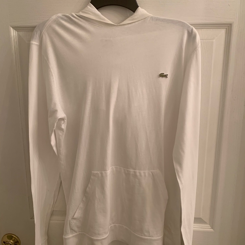 Lacoste hoodie shirt size 4